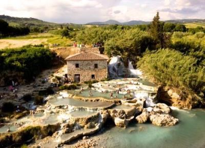چشمه آب گرم ساتورینا، جاذبه شگفت انگیز ایتالیا