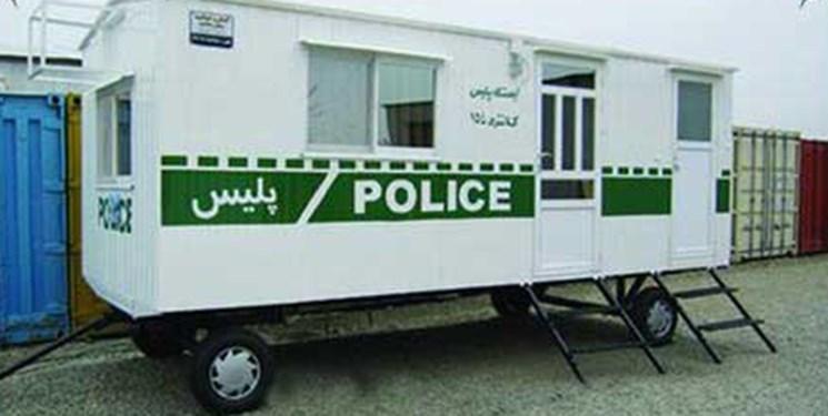 2 کانکس پلیس برای تامین امنیت دانشجویان در اطراف دانشگاه شریف نصب می گردد