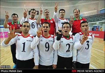 تیم ملی گلبال ایران مقتدرانه قهرمان شد، سی امین طلا برای کاروان غدیر