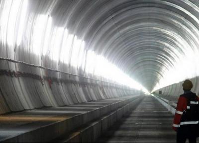 طولانی ترین تونل جهان در زیر رشته کوه آلپ
