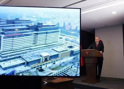 افتتاح بیمارستان استانبول توسط اردوغان