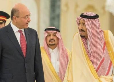 گفت وگوی پادشاه سعودی و رئیس جمهور عراق درباره امنیت منطقه