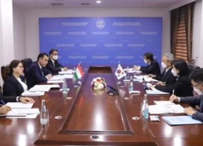 دیدار مقامات ارشد تاجیکستان و کره جنوبی در شهر دوشنبه