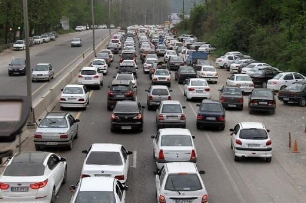 آخرین شرایط راه های کشور، ترافیک سنگین در جاده های شمال