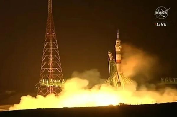 روسیه فضاپیمای نجات پرتاب کرد